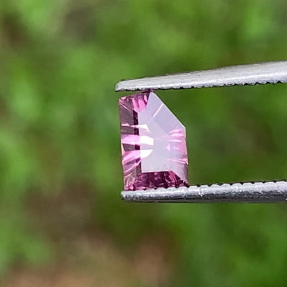 Purplish Pink Garnet Free Form 0.50 Ct Natural Unheated Loose Gemstone from Sri Lanka