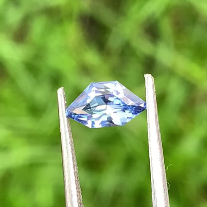 Blue Sapphire Hexagon 0.75 Ct Natural Loose Gemstone from Sri Lanka