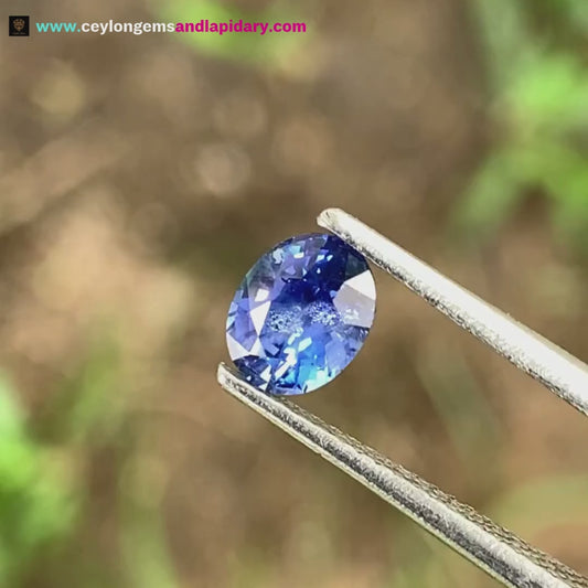 Blue Sapphire Oval 1 Ct Heated Only Natural Loose Gemstone For Jewelry Making 💎✨