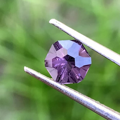 Purple Spinel Creative Cut Hexagon 1 Ct Natural Loose Gemstone from Sri Lanka