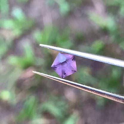 Lavender Spinel Star Cut Pentagon 0.58 Ct Natural Loose Gemstone For Jewelry Making 💎✨