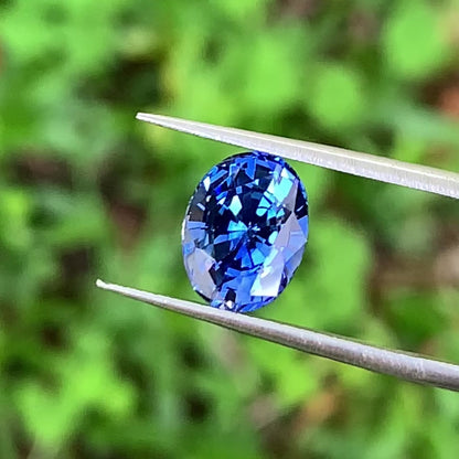 Unheated Blue Sapphire Oval 3.20 Ct Natural Loose Gemstone