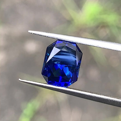 Blue Sapphire Octagon 2.43 Ct Natural Loose Gemstone For Jewelry Making 💎✨